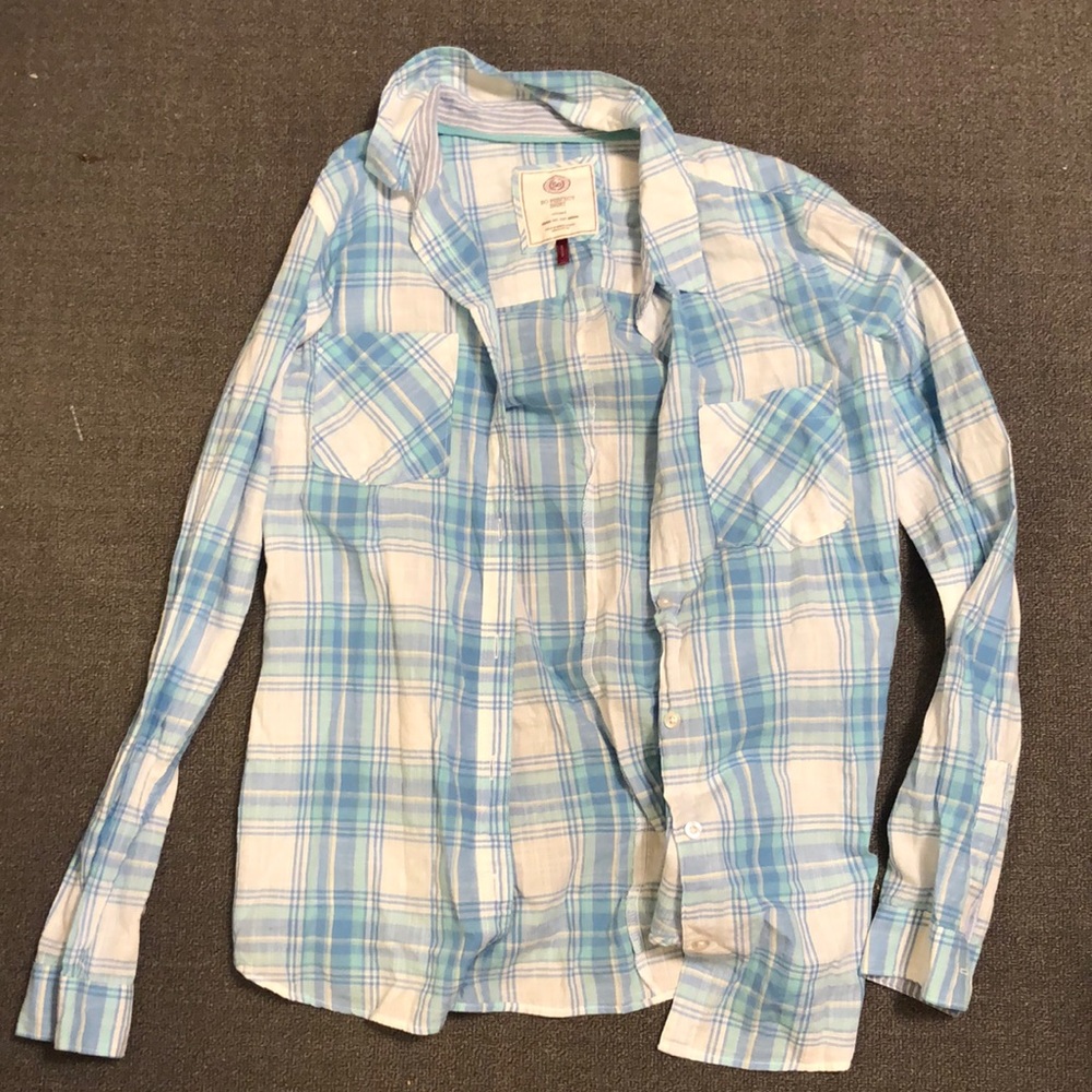 SO blue flannel